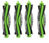 4pcs Cepillo principal de reemplazo compatible Irobot Roomba Combo R113840 Robot aspirador piezas de repuesto