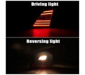 Luz trasera LED interior del coche para W166 Luz trasera LED Luz trasera para ML300 ML350 ML400 2012-2015 Derecha rojo