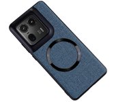 Para Motorola Edge 50 Ultra 5G Case TPU+Cubierta de tela para teléfono trasera compatible con MagSafe Multicolor Style C