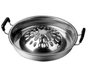 Parrilla de barbacoa de estilo tailandés Sartén de barbacoa Topper Placa de estufa Sartén de barbacoa S2024123016075
