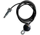 Cable de gimnasio de 2m-5m Cable de alambre Piezas de repuesto de acero de alta resistencia para el gimnasio en casa Accesorios de polea de cable d...