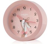 Despertador Niños Niñas Niños, Reloj despertador para niños analógico No hay tictac Reloj despertador fuerte con luz Reloj despertador de tamaño pe...