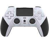 Mando inalámbrico compatible con PlayStation DualShock 4 PS4 Blanco
