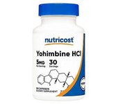 Nutricost Yohimbina HCL Cápsulas ,5 mg ,30 cápsulas