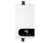 Calentador de agua más nuevo de 4500 W Calentador de agua sin tanque Grifo instantáneo Grifo Grúa de agua caliente LED Digita Blanco