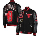 Kartex Suits Chicago Bull Mashup Varsity Letterman Toda la Temporada Bomber Transpirable Ligero M