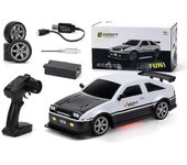 1:16 RC Drift Car, 25KM/H 2.4G 4WD High Speed RC Cars compatible con Niños, con Luces LED, Neumáticos Extra, Drift RC Cars compatible con Adultos B...
