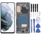 Pantalla LCD con marco para Samsung Galaxy S21 5G SM-G991