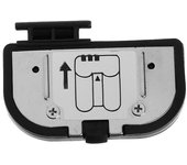 Tapa de la tapa de la puerta de la batería para Nikon D700 Accesorios de reparación de piezas de la cámara digital Negro