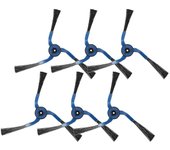 3 pares de cepillos laterales para Samsung Navibot Robot Vc-rm96w Vc-rm72vr