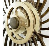 Wooden Kinetic Sculpture Personalized Rotating Wall Art Ornament For Home Living Room Office