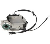 BK21-V219A65- Mecanismo de bloqueo de la puerta delantera izquierda del automóvil para Transit Custom 2012 con pestillo de cable. Blacksilver