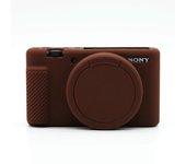 Estuche suave de la cámara para Sony RX100 III IV V VI RX100 VII ZV1 ZV-E10 Bolsa de cubierta protectora de goma para el cuerpo Piel Marco protecto...