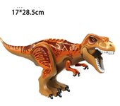 Figuras de dinosaurios, Bloques de T-Rex Indominus, Bloque de dinosaurio grande, Fiesta de cumpleaños para niños C