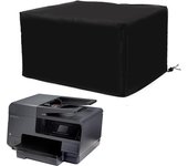 1 pieza (negra, aproximadamente 45 * 45 * 30 cm) cubierta impermeable para fotocopiadora, a prueba de polvo para impresora de escritorio, Prote