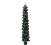 Adornos de decoración de habitación de luz de vela de Navidad Decoraciones navideñas verde