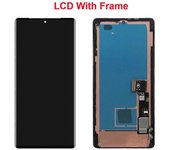 Tib Amoled para Google Pixel 7 Pro Gp4bc, Ge2ae Lcd Pantalla Táctil Digitalizador Reemplazo de pantalla para Pixel7pro Lcd + sensor de huellas dact...