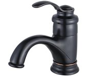 Grifo de baño negro Grifo mezclador de lavabo retro Grifo mezclador de baño Nostalgia antigua Latón monomando para baño bronce cepillado