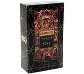 Juego de barajas de cartas cabalísticas del tarot de 78 cartas para principiantes para el juego de fiesta