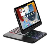 Teclado táctil giratorio 360 para Ipad Mini Teclado retroiluminado de 6ª generación Trackpad incorporado, Bluet