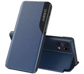 Para Oppo Find X5 Pro View Window Stand Feature Business Phone Case Pu Leather Magnetic Absorption Flip Cover Zafiro