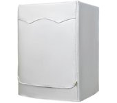 Favrison Cubierta de lavadora Protector solar impermeable a prueba de polvo para lavadora totalmente automática Cremallera de tubería de tela Oxfor...