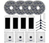 Para DEEBOT T30 Omni / T30 PRO Omni Robot Aspirador Cepillo lateral Hepa Filtro Mopa Accesorio de paño de fregona como se muestra