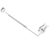 Atril de flauta portátil Banda de marcha Partitura Clip Abrazadera Instrumentos de viento de madera Accesorios Plata