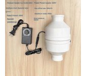 Inicio Ventilador silencioso de conducto de tubería en línea Baño Ventilación de cocina Inodoro Ventana eléctrica Extractor de pared Ventiladores d...