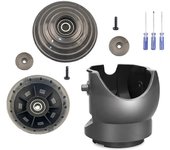 Rueda V-Ball + Conector de vacío de repuesto para V10 V11 V15 100W Accesorios de limpieza de alto par Gris