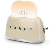 Lámpara de tostadora de decoración retro, Regalos de decoración de escritorio de forma de tostadora retro para adolescentes adolescentes preadolesc...