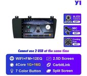 Redkid para Volvo XC70 V70 S60 2004-2009 Android 10 Radio de coche Autoradio de 7 pulgadas Reproductor de vídeo multimedia Navegación GPS Carplay Y...