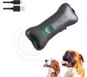 Shindat Dispositivo antiladridos para perros Dispositivo ultrasónico antiladridos para perros, herramienta de entrenamiento para perros Dispositivo...
