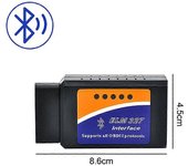OBD2 Scanner ELM327 V1.5 WIFI Bluetooth OBD 2 Diagnostic Detector Code Reader Tool for Android IOS Scan Repair Diagnostic-Tool Type B Bluetooth