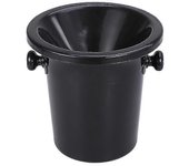 Cata de vinos Spittoon Vino negro Spittoon Wine Dump Bucket Plastic Round Double Ears Ice Bucket Wine Tasting Accessories