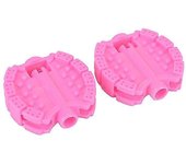 1 par de pedal de reemplazo para bicicleta infantil Triciclo bebé Pedal Bike Accesorios Rosa