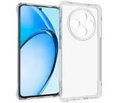 Para Oppo Reno12 F 5G Funda de teléfono TPU transparente con esquina reforzada