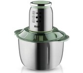 Procesador de alimentos eléctrico de 1000w Picadora de carne Picadora de alimentos de acero inoxidable Picadora de verduras Mezclador de procesamie...