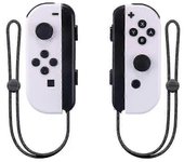 Qin Para Joypad (izq. / der) para el controlador de Nintendo Switch - Control remoto inalámbrico izquierdo y derecho con correa para la muñecaA6 BL...