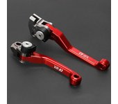 2022 Para honda CRF125F CRF 125F CRF125 F 2014- 2021 2020 2019 Palancas de freno de embrague de pivote de motocicleta Puños de manija de palanca de...