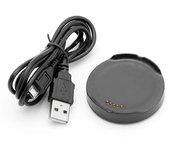 Base de carga Cargador Adaptador de base Cable USB compatible para LG G Watch Urbane W150