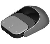 Air Mouse Bluetooth Wireless Touchpad Remoto de teléfono inteligente extraíble para //Tablet/TV gris oscuro