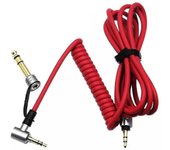 Cable de audio para auriculares Beats By Dr Dre Pro Detox - Repuesto Aux 3.5mm 6.5mm Negro