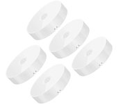 Luz del sensor de movimiento Dormitorio Luz nocturna Decoración de la habitación Lámpara LED USB recargable 5pcs