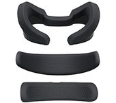 3pcs Home Vr Accesorios Cubierta Protectora De Silicona Portátil Para Oculus Rift S-dwdz Negro