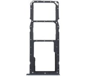 Para Realme C35 SIM + bandeja de tarjeta SIM + bandeja de tarjeta Micro SD Negro