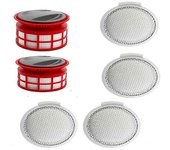 Para Roborock H7 HEPA Post Filter Accesorios Aspiradora inalámbrica de mano Reemplazo Par de repuesto Como se muestra