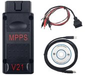 MPPS V21 MAIN+TRICORE+MULTIBOOT Programador de ECU para EDC15 EDC16 EDC17 INKL Checksum Auto Chip Tuning