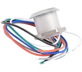 Control de acceso Mini lector Escáner de tarjetas RFID a prueba de agua 13.56Mhz WG26 /34 Lector de tarjetas Wiegand de salida plata