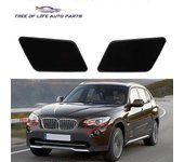 Para Bmw X1 E84 2009 2010 2011 2012 Delantero izquierdo derecho faro delantero Faro, lavaplatos, tapa de boquilla sin pintar, 51112993585 511129935...
